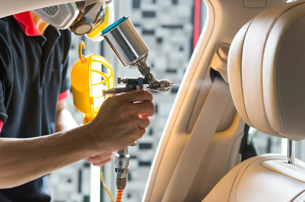 leather seat repair Dubai
