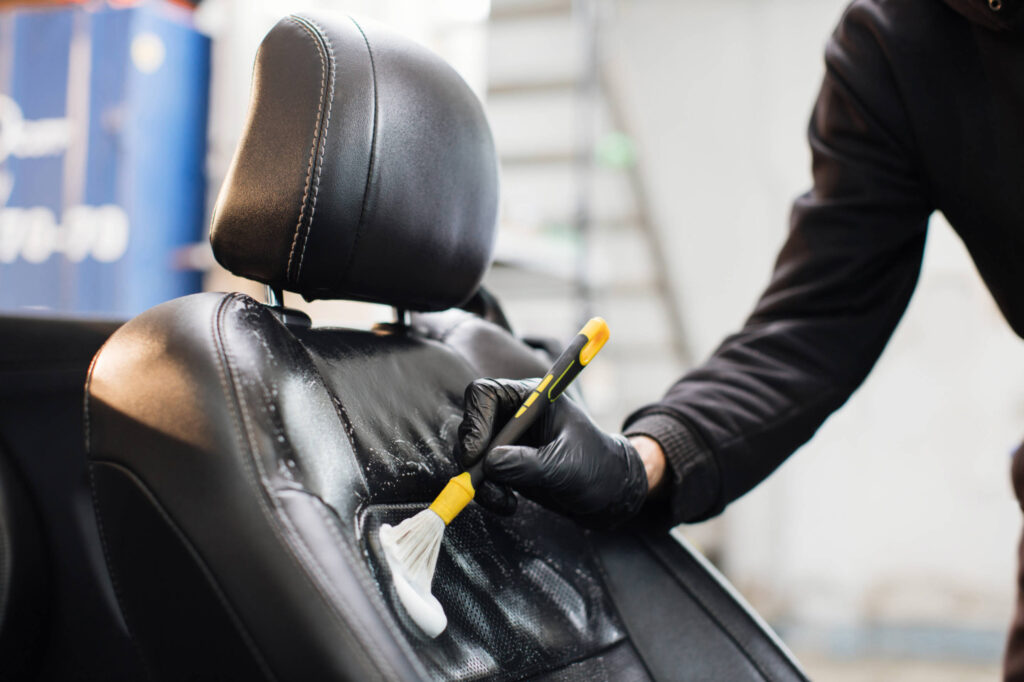 leather seat repair Dubai